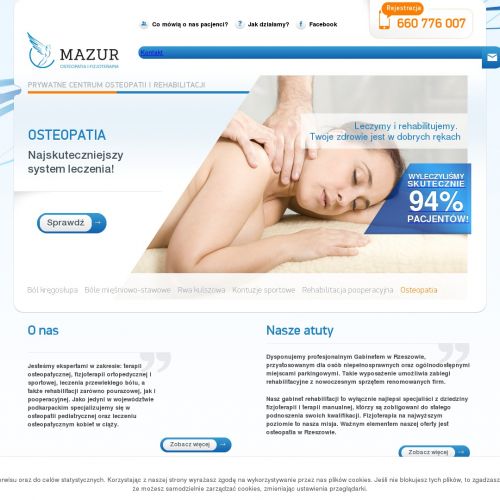 Centrum fizjoterapii w Rzeszowie