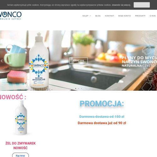 Naturalny żel do zmywarek