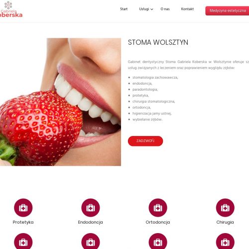Zakładanie aparatu ortodontycznego na zęby