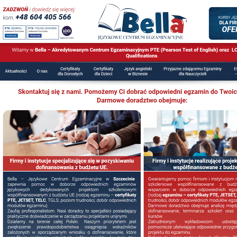 Certyfikat B2 z angielskiego