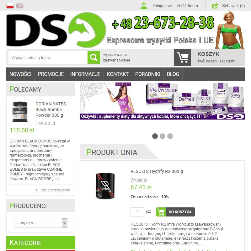 Odżywki przed treningowe