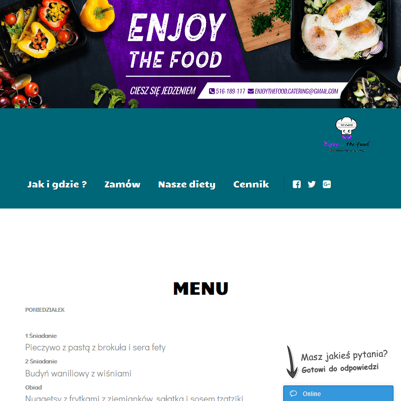 Zdrowy catering - Poznań