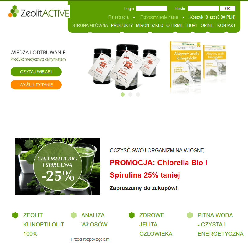 Kwas fulwowy i krzem organiczny G5